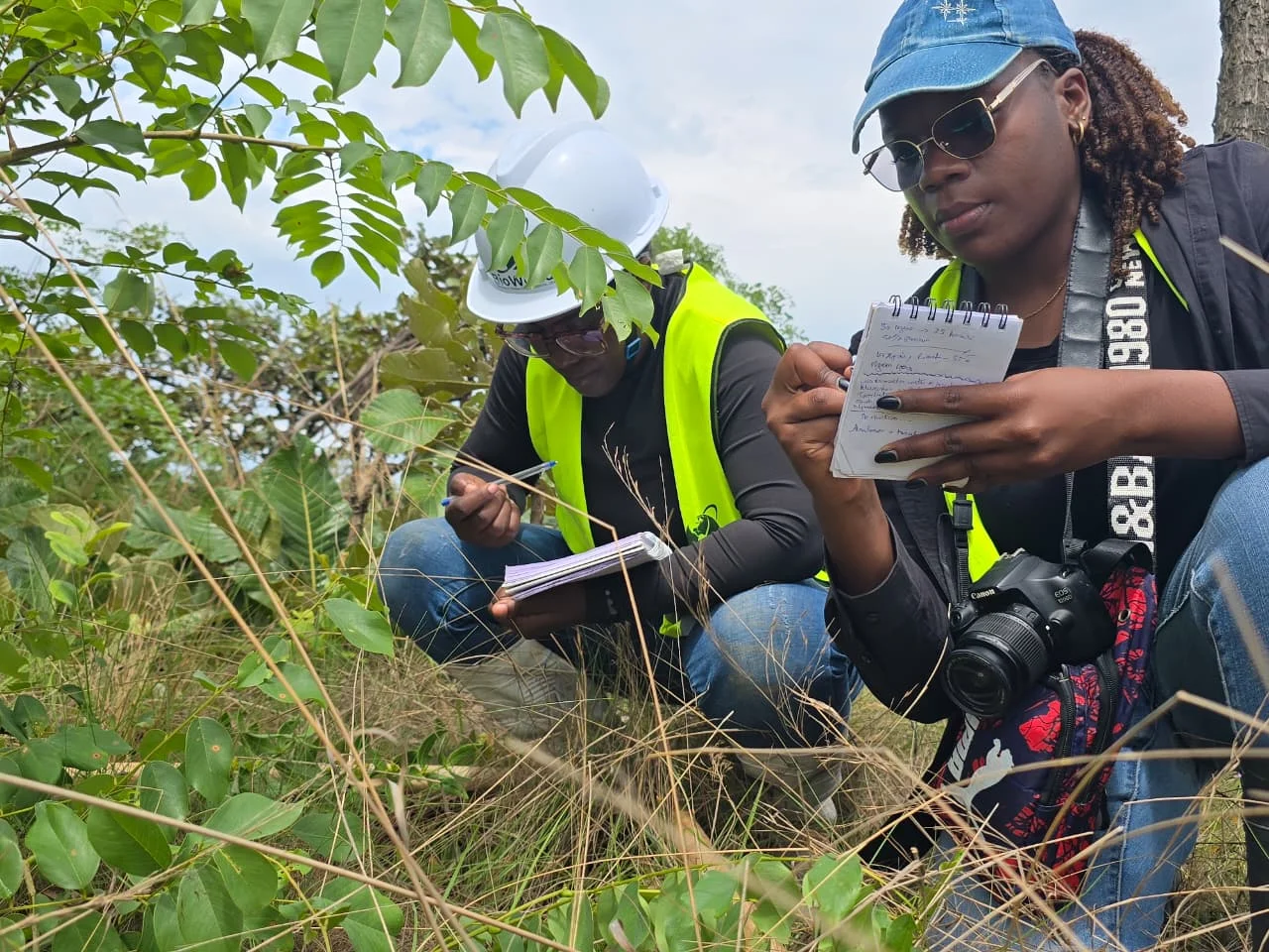 Equipa BioWorld no campo